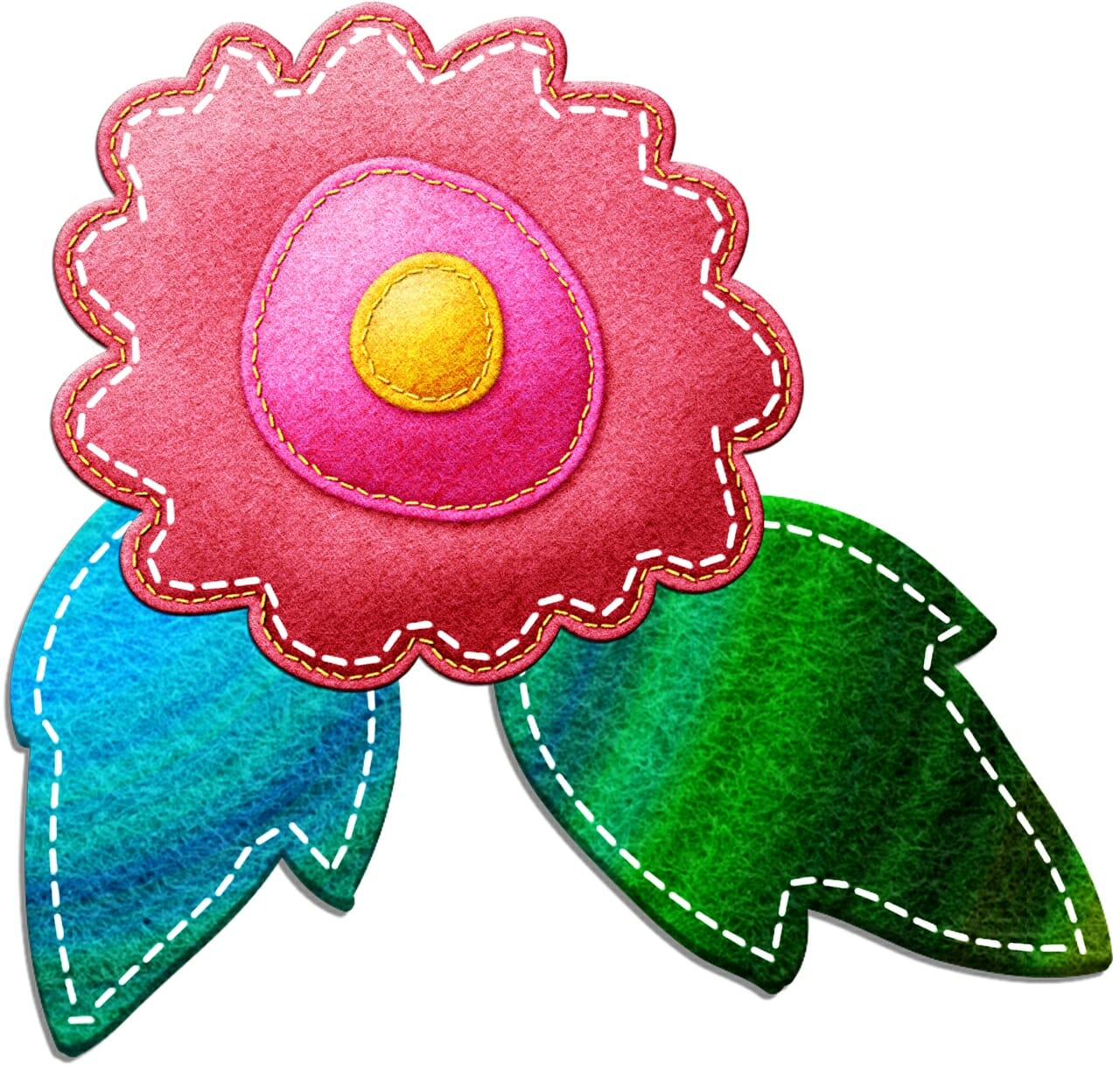 felt flower