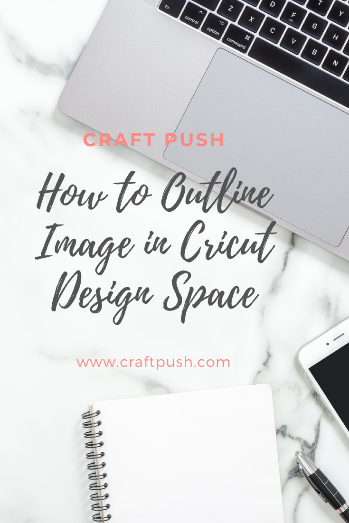 How to Outline Image in Cricut Design Space - craft push
