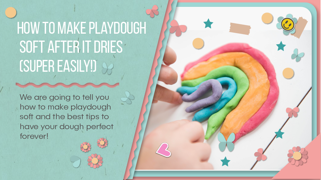 How To Make Playdough Soft After It Dries (Super Easily!) craft push
