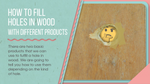 how to fill a hole in wood