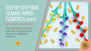 how to make paper flowers
