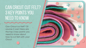 can cricut cut felt
