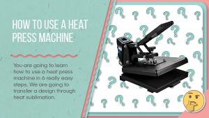 How to use a heat press machine