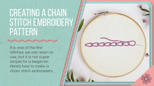 chain stitch embroidery